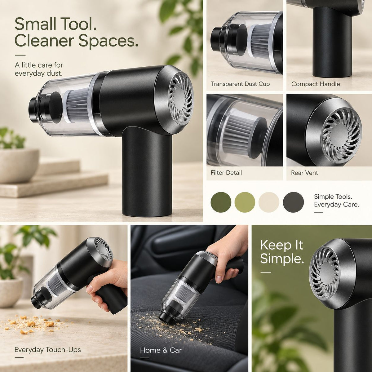 Pocket Vacuum